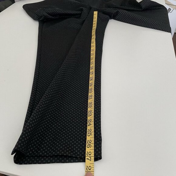 Fabulous Slimming By Chico's Black Dot Perfect Stretch Ankle Pant Size 3 US XL - Picture 8 of 10